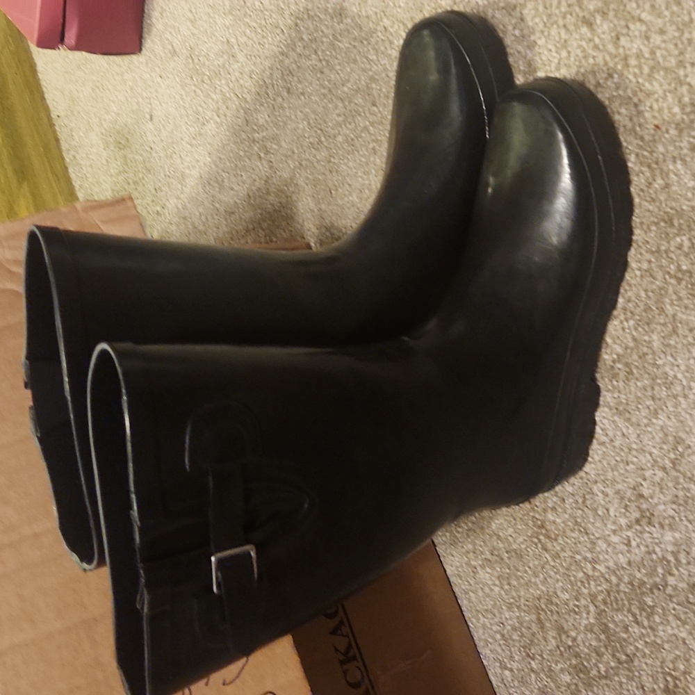 New Rain boots